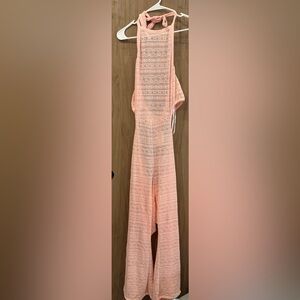 Yitty Peach Knit Slip Flare Leg Jumpsuit 2X- BRAND NEW with tags. Never Worn.